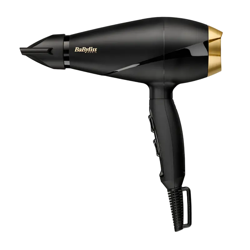 Uscător de păr BaByliss Power Pro 6704E, 2000 W, Negru