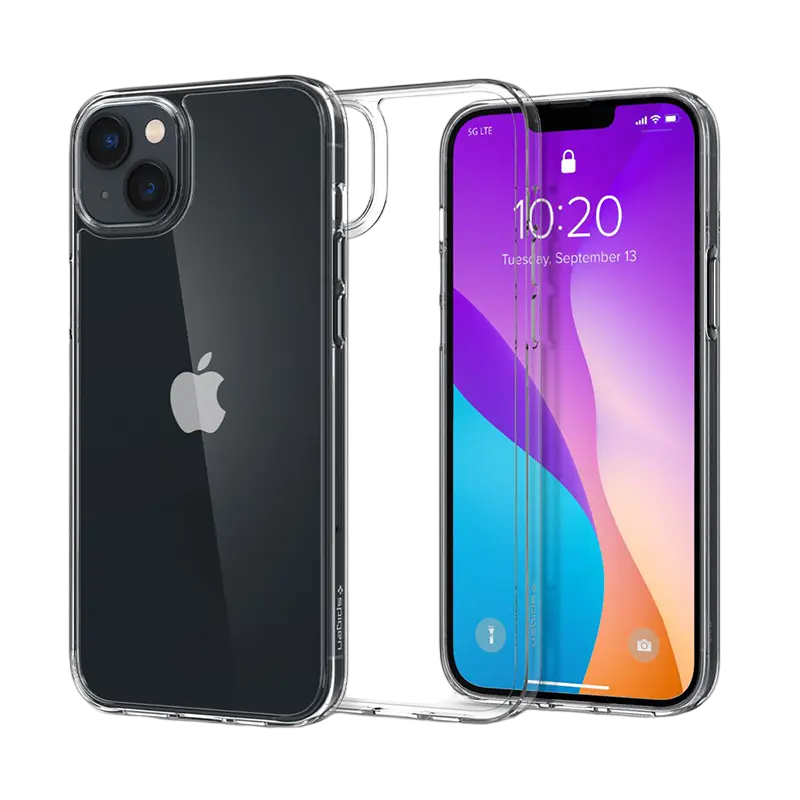 Husă Spigen iPhone 14 Plus, Airskin Hybrid, Transparent