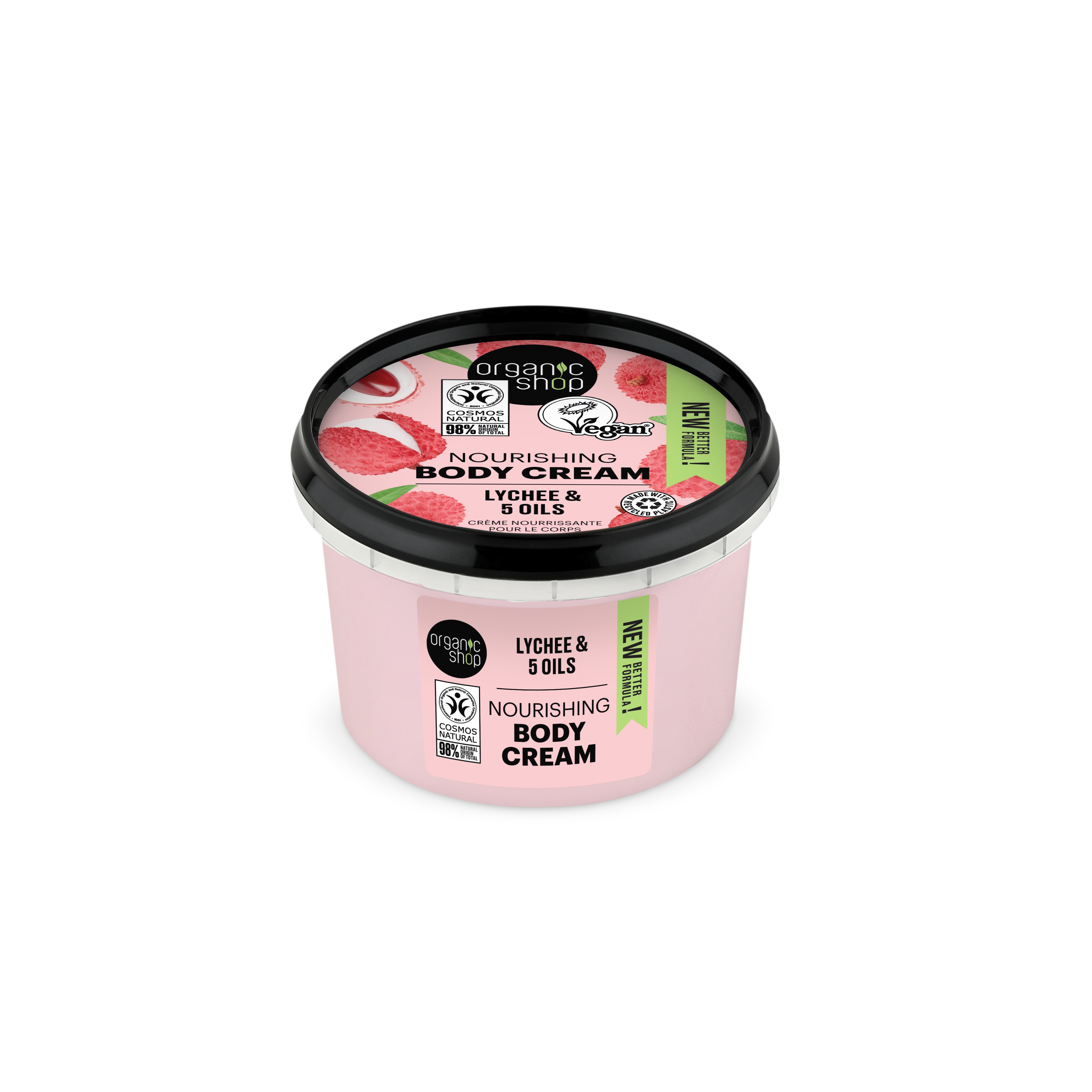 Organic Shop Cremă de corp Lici 250 ml
