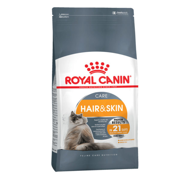 ROYAL CANIN Hair & Skin Care 400 g, hrană uscată pentru pisici