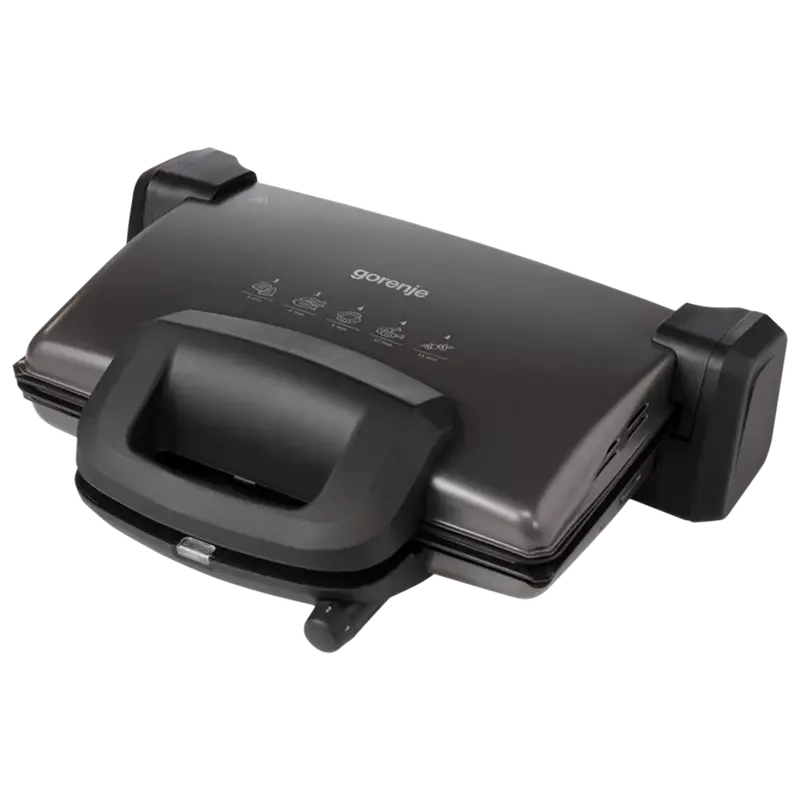Grătar electric Gorenje CONTACT GRILL KR1800SDP, 1800W, Negru