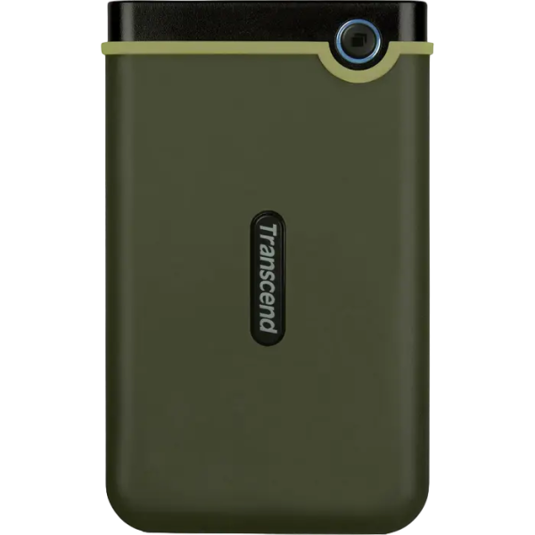 HDD portabil extern Transcend StoreJet 25M3G,1 TB, Military Green (TS1TSJ25M3G)
