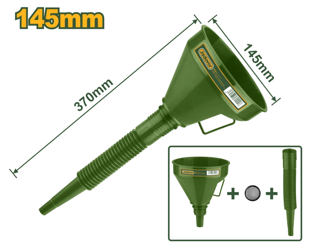 Pâlnie flexibilă 2-în-1 Ø145mm Jadever JDUF1302