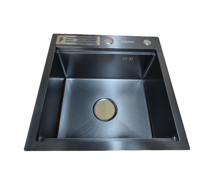 Chiuveta Inox Nano PVD 4545 (negru)