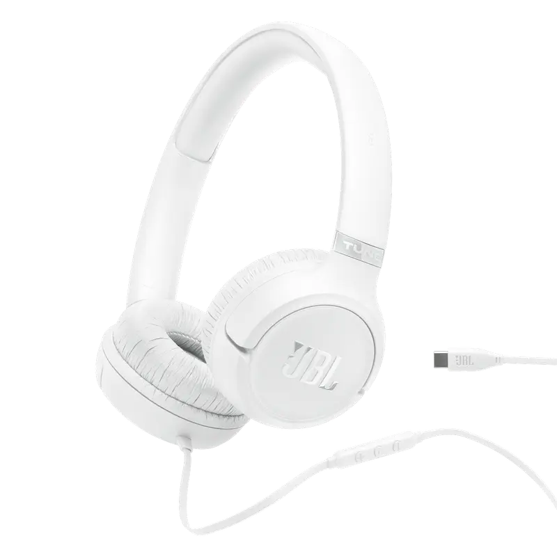 Căști JBL T530C, Alb