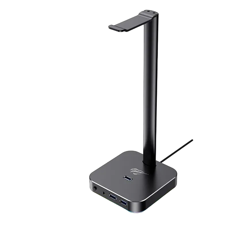 Stand pentru căști gaming Havit TH610, USB, Negru