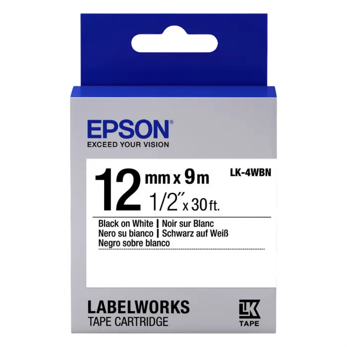 Epson LK-4SBE, 12 mm x 9 m