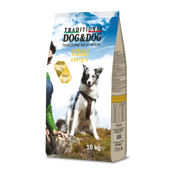 GHEDA hrana pentru caini Dog&Dog Vitale Energia 10kg