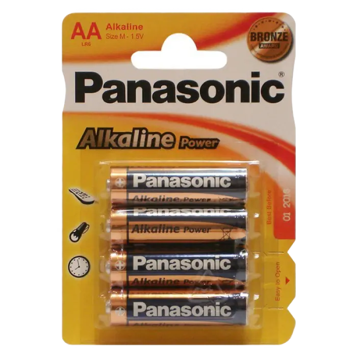 Baterii Panasonic LR6REB, AA, 4buc.