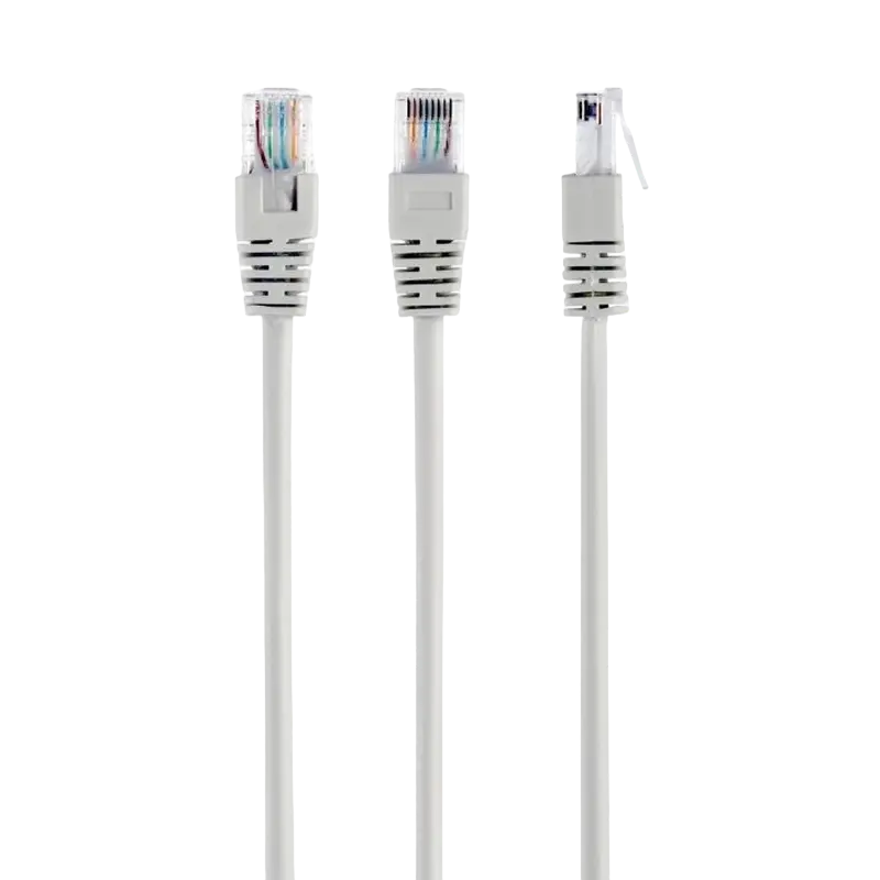 Patch cord Cablexpert PP12-3M, CAT5e UTP, 3m, Gri