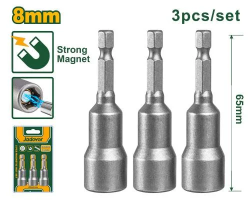 Set 3 tubulare magnetice 8mm JDWR2K08 Jadever