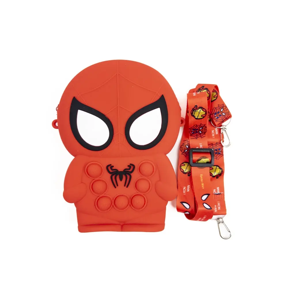 Geantă silicon mare Super Eroi Spiderman 22 pe 14 pe 4 cm