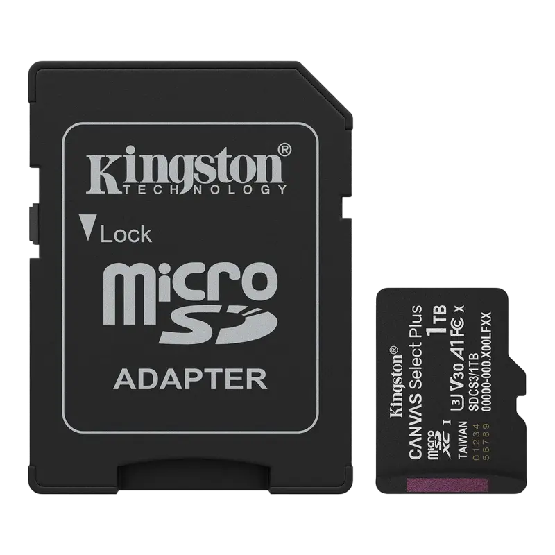 Card de Memorie Kingston Canvas Select Plus, 1024GB (SDCS3/1TB)