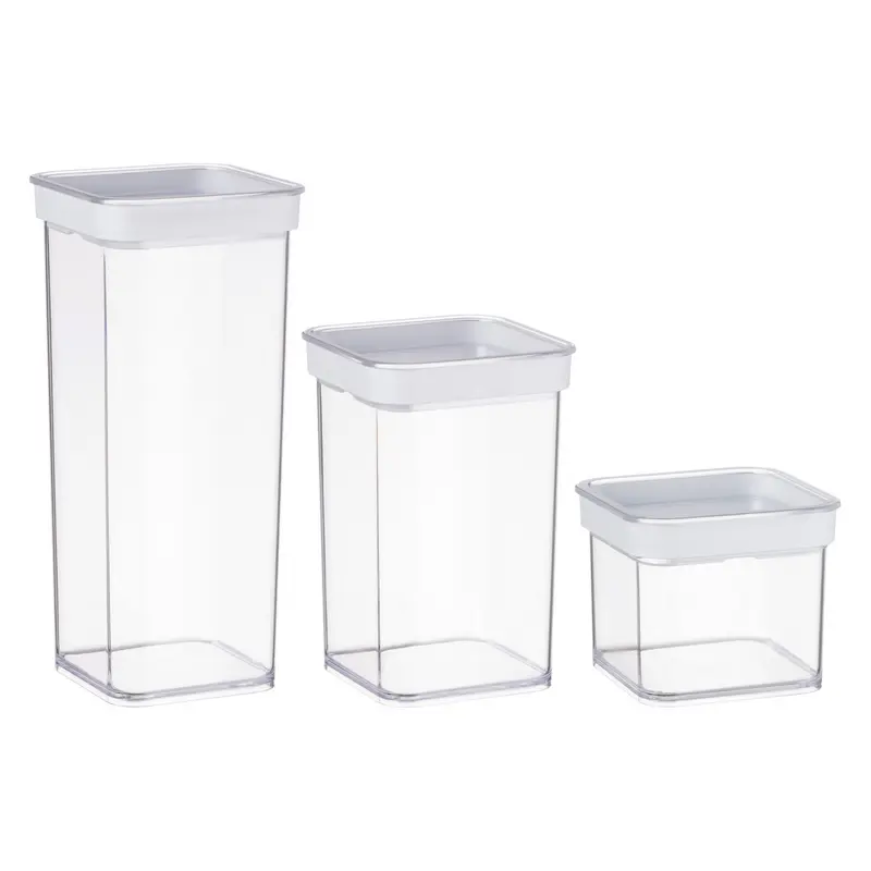 Set de containere Ardesto AR4103FT, Transparent