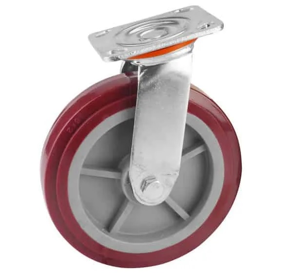 Roata pentru carucior rotativa 150mm 300kg PP+PU Tolsen