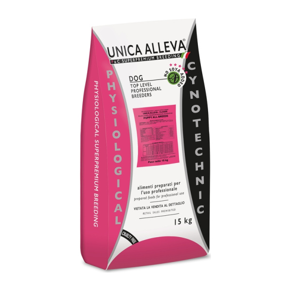 GHEDA hrana pentru caini  Unica Alleva Classe Puppy All Breeds Development 15kg
