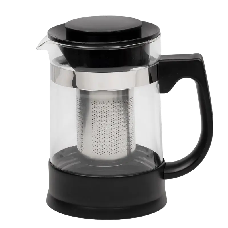 Ceainic cu infuzor RESTO 90512, 0,95L, Negru
