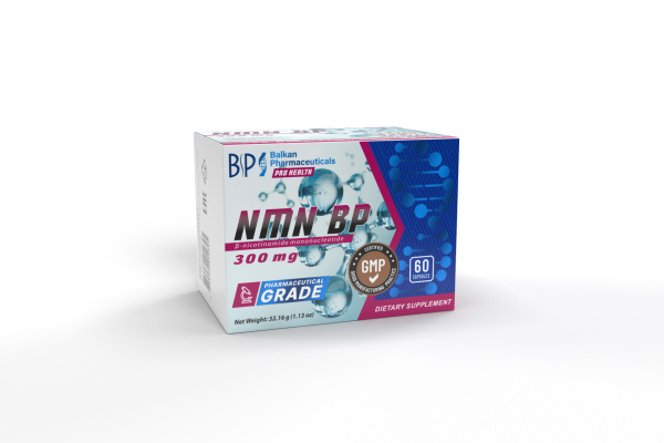 NMN BP 300 mg, 60 capsule | Balkan Pharmaceuticals