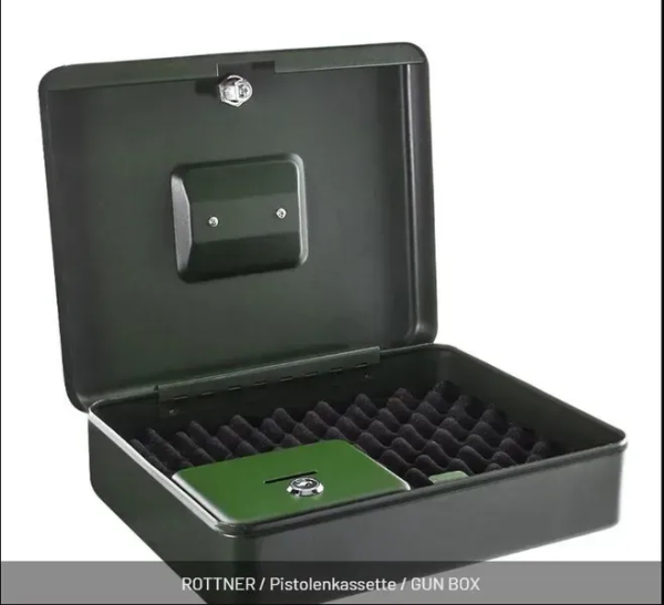 Rottner Gun Box Cylinder Lock Green