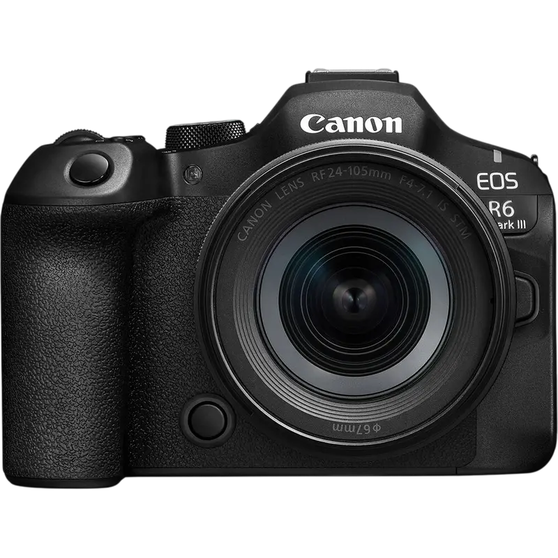 Aparat Foto Mirrorless Canon EOS  R6 Mark III & RF 24-105mm f/4-7.1 IS STM
