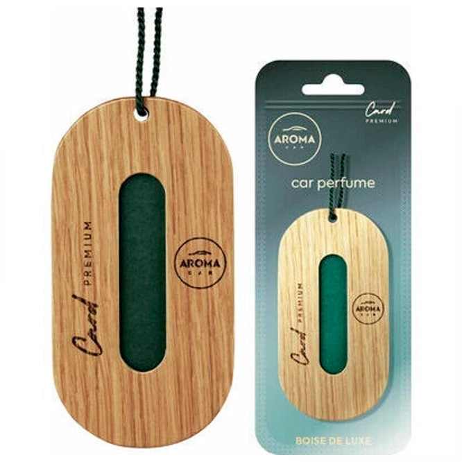 Aroma car Premium Wood Card (boise de luxe) aromatizator auto
