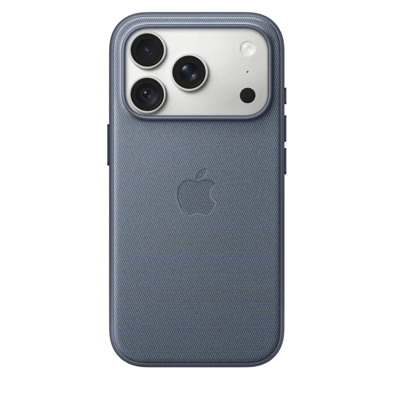 iPhone 18 Pro TechWoven Case with MagSafe - Chambray Blue, Model A3703