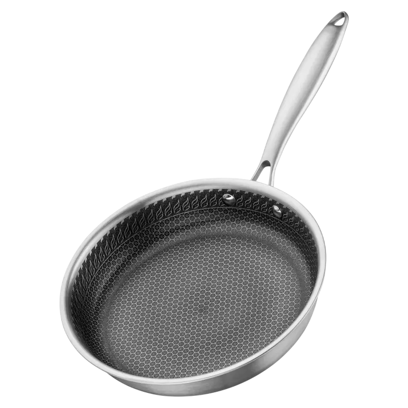 Tigaie Ardesto AR0720BS, 24cm, Oțel Inoxidabil | Negru