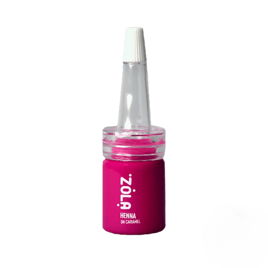 Henna profesională pentru sprâncene ZOLA 5 g (04 CARAMEL)