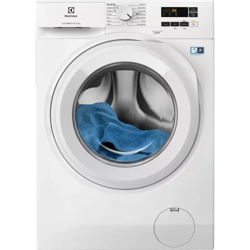 Mașină de spălat Electrolux EW6F1481E, 8kg, Alb