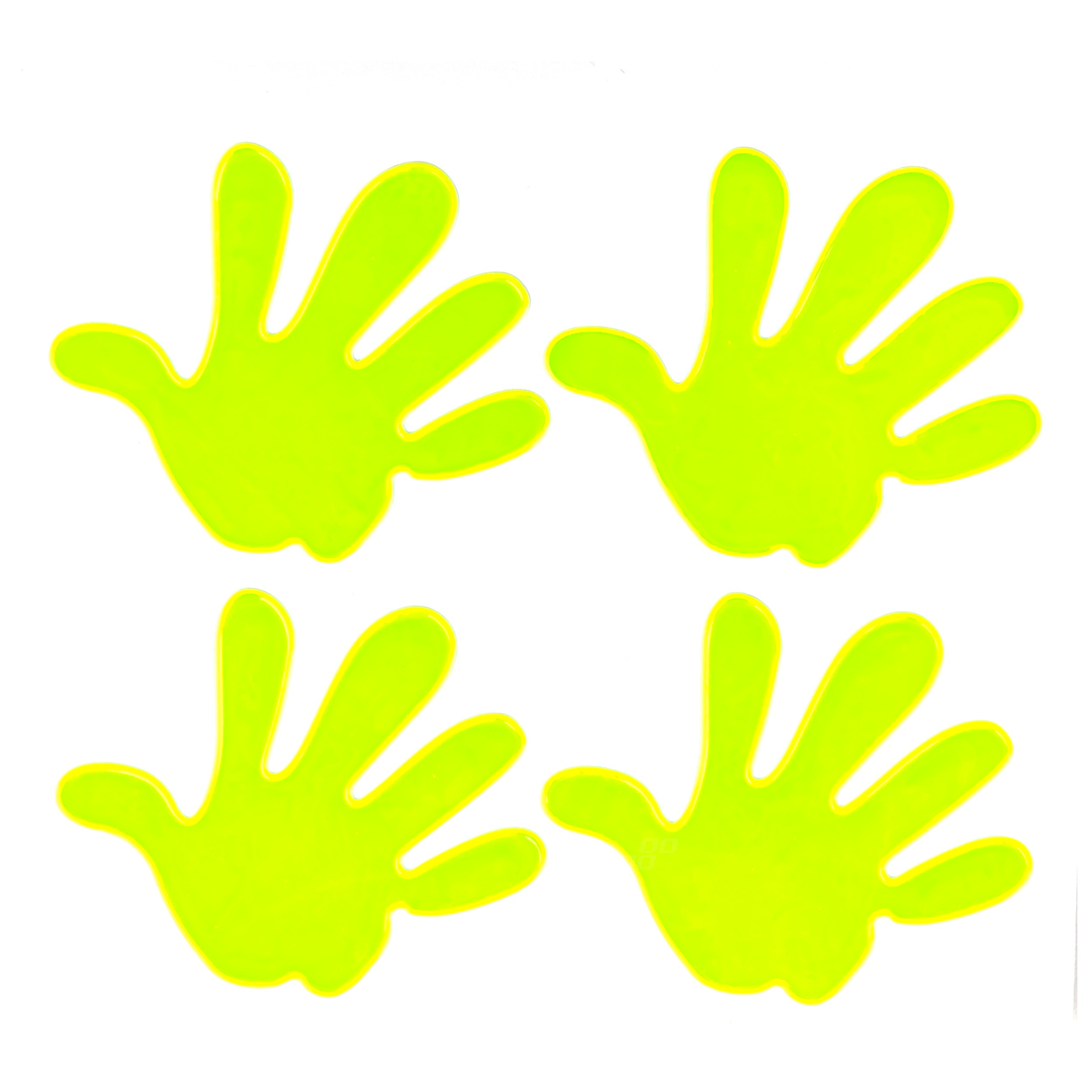 03942 Set autocolante fluorescente HANDS