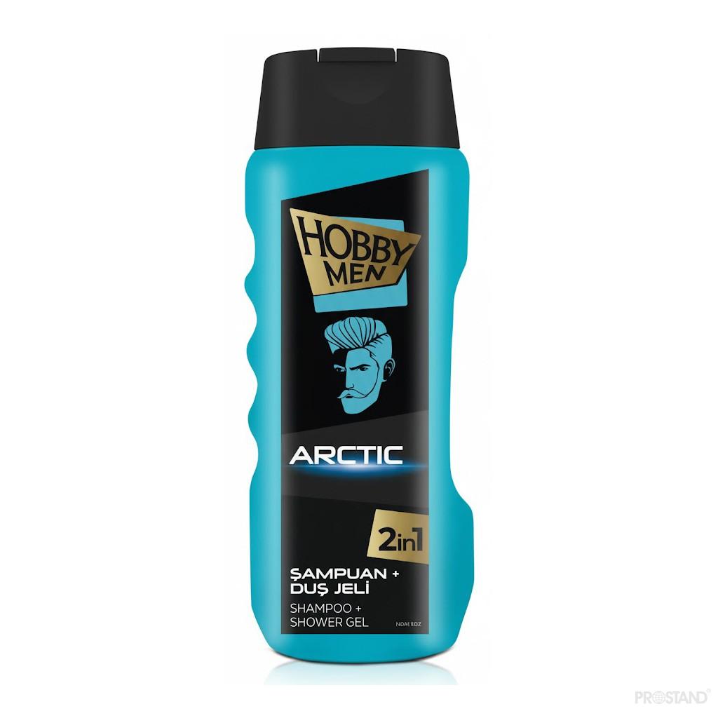 Hobby Șampon + Gel de duș  MEN 2 in 1 400ml Arctic /FT586400LF1