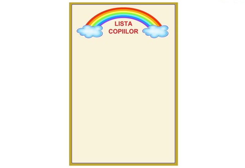 D9-19 Lista copiilor