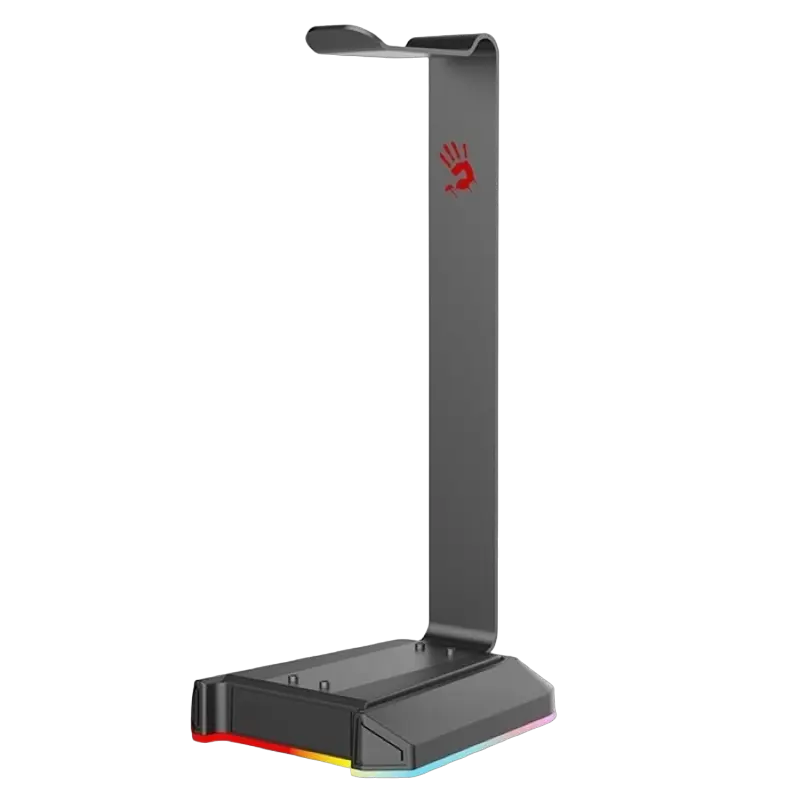 Stand pentru căști gaming Bloody GS2L, USB, Negru