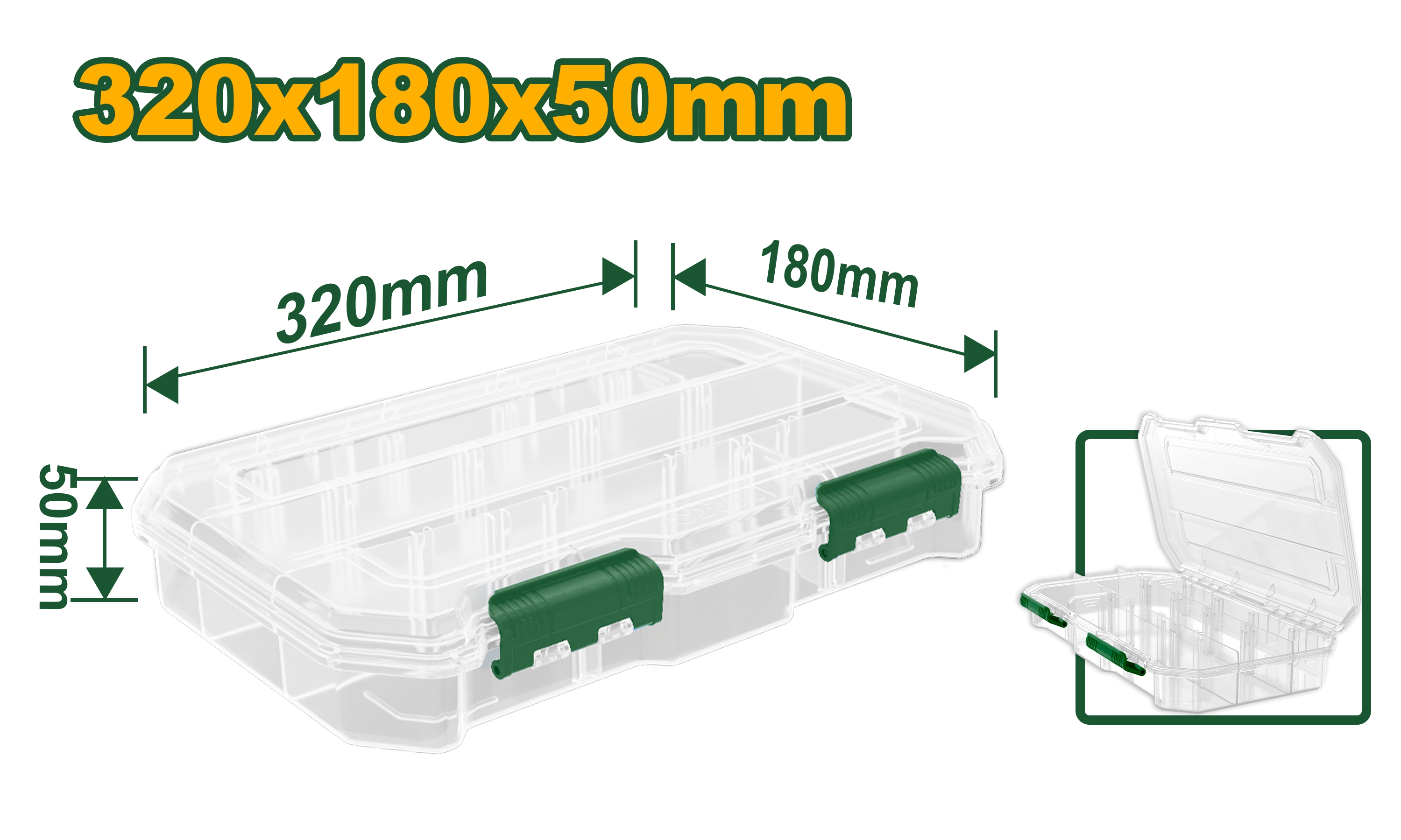 Sistem modular cu 4 organizatoare L 380x182x320 mm JDTB8344 Jadever