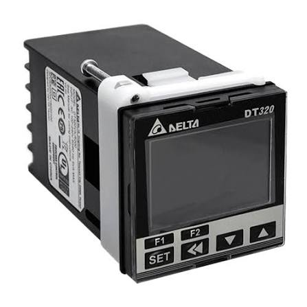 Regulator de temperatură PID Delta DT320VA-0200 (12V SSR, RS-485, 48x48mm)