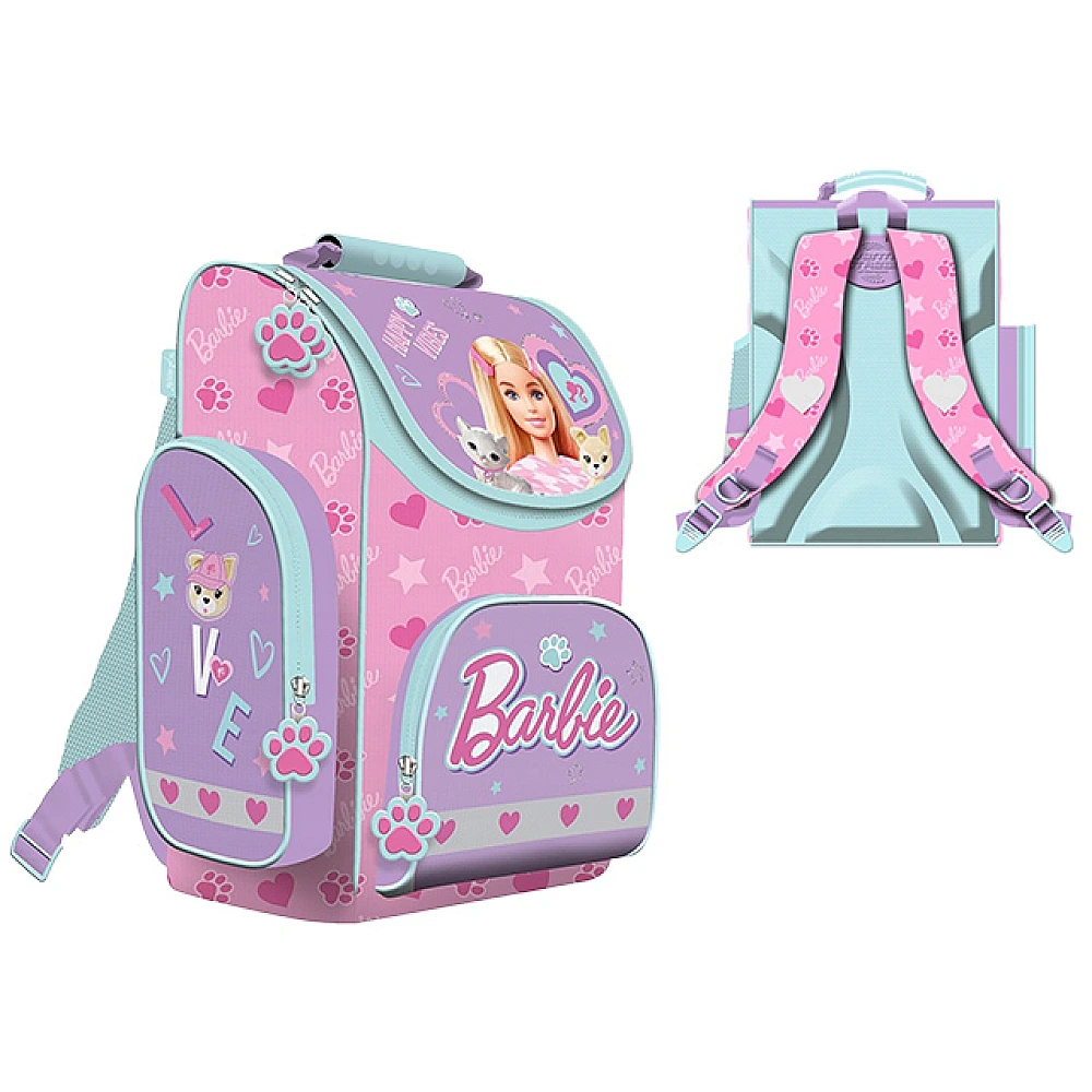 Ghiozdan scolar Bambino Barbie 27X16X35cm