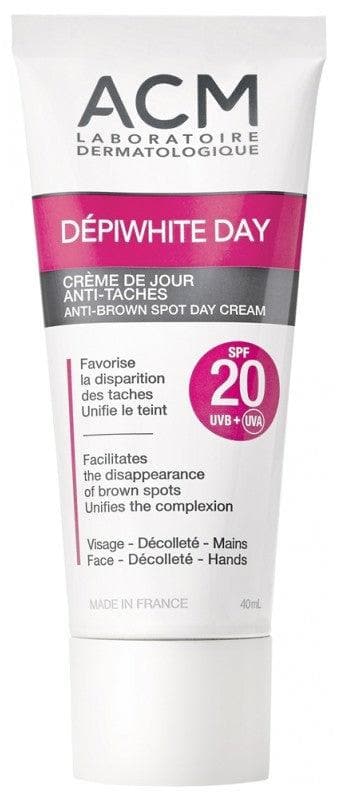 Depiwhite Day SPF20 crema anti-pete pigmentare 40ml