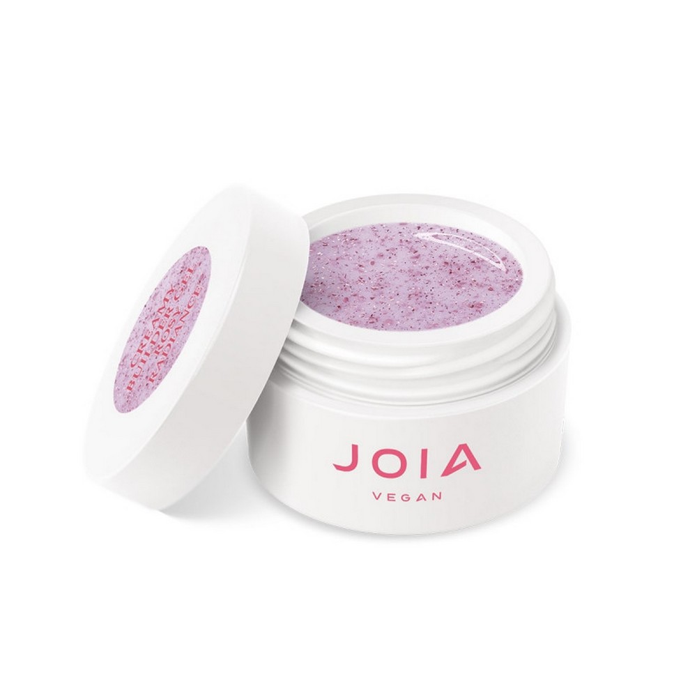 Creamy Builder Gel JOIA vegan, Strălucire rozalie, 15 ml