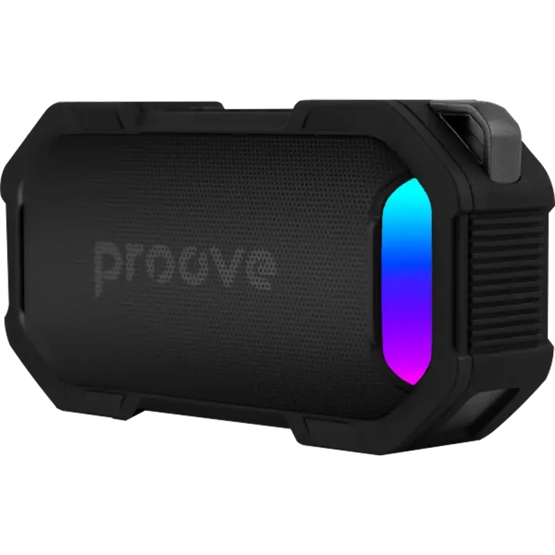 Boxă portabilă Proove Black Rock, Negru