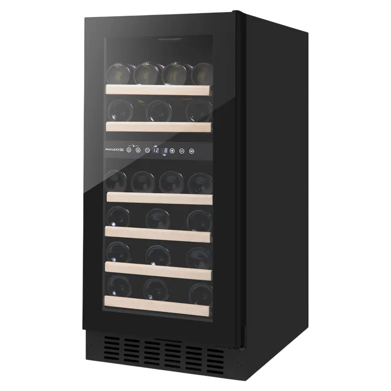 Dulap pentru vin Philco PW32GD, Negru