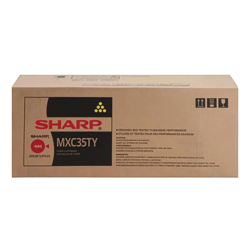 Toner Sharp MX-C35TY, Galben