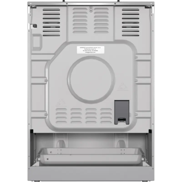 Aragaz Mixt Gorenje GKS6C70XJ, Oțel inoxidabil