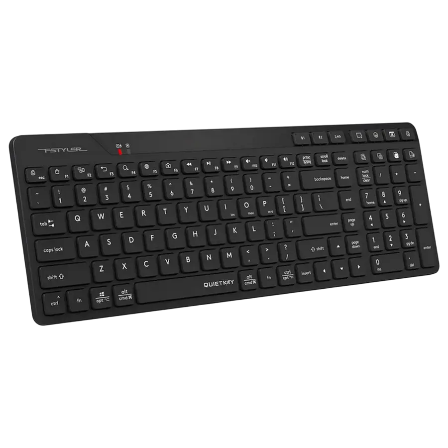 Tastatură A4Tech FBK27C AS, Fără fir, Negru