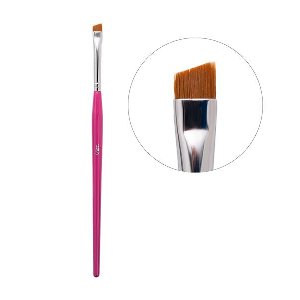 Pensulă ZOLA îngustă teșită pentru conturarea profesională a sprâncenelor 06