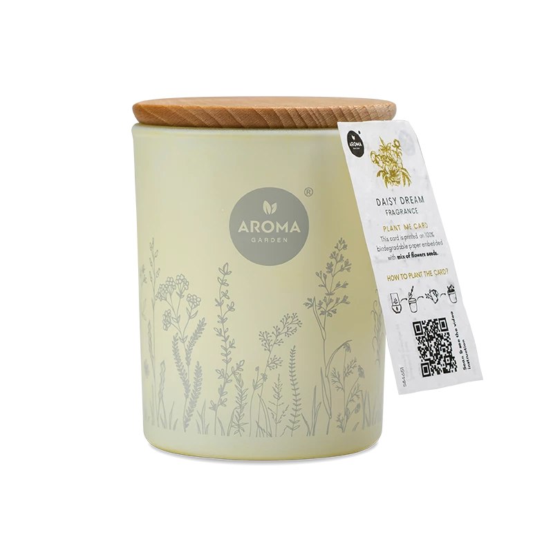 Aroma Lumanare cu Seminte si Aroma de Roamnita 150g