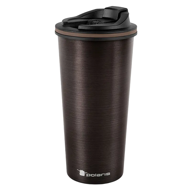 Cană termos Polaris Megapolis-500TM, 0,5L, Cafeniu