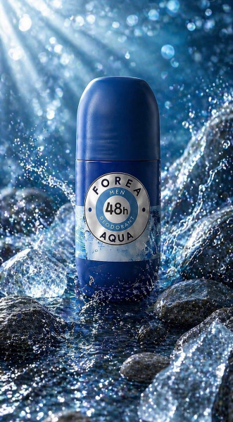 Deo Roll pentru barbati  Forea 50ml Aqua