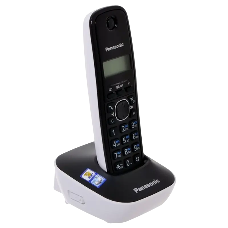 Telefon DECT Panasonic KX-TG1611, Alb