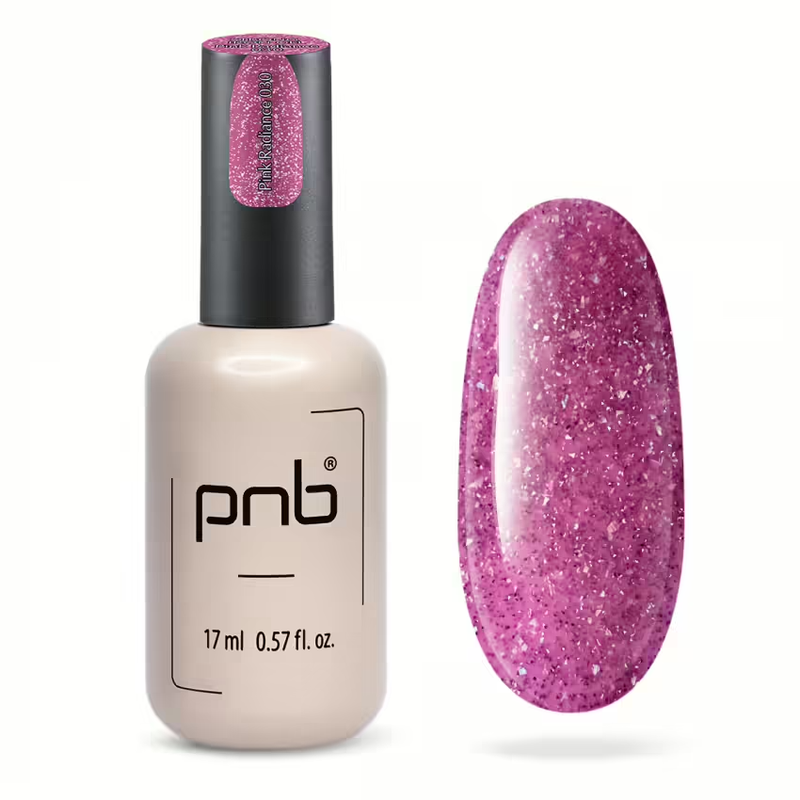 Strong Iron Gel,  Pink Radiance PNB 17 ml UV/LED
