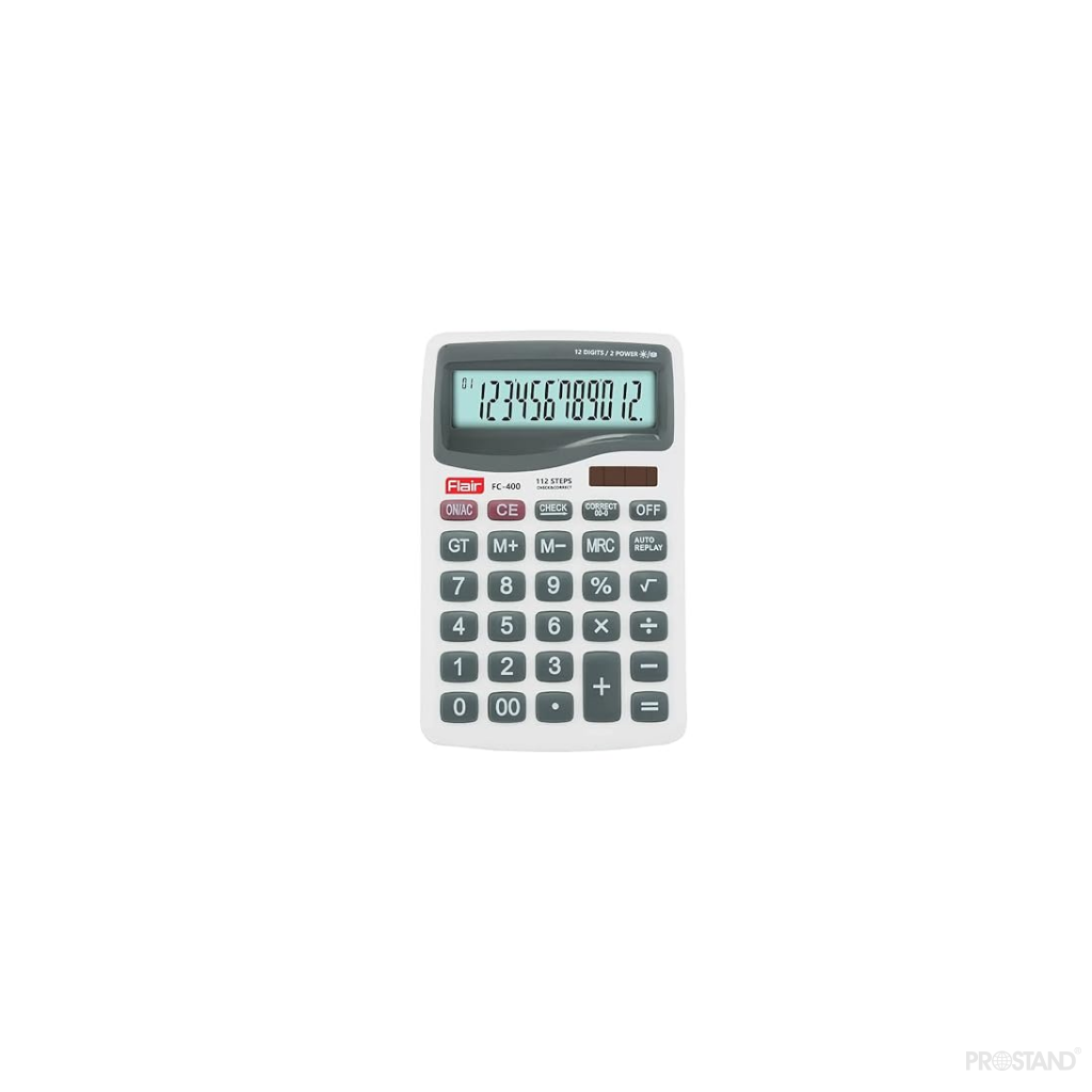 Calculator electronic FLAIR FC 400 105*160mm 1/10/80